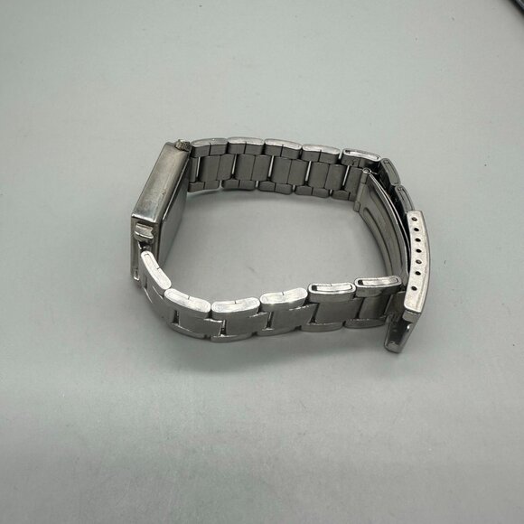 3/$30 J Jill Watch Women Silver Tone Roman Dial Rectangle Case Quartz 7.25" - Picture 5 of 11